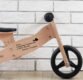 Życzenia na drewnianym rowerku Jake Natural Milly Mally. Personalizowany prezent na chrzest dla chłopca od babci i dziadka