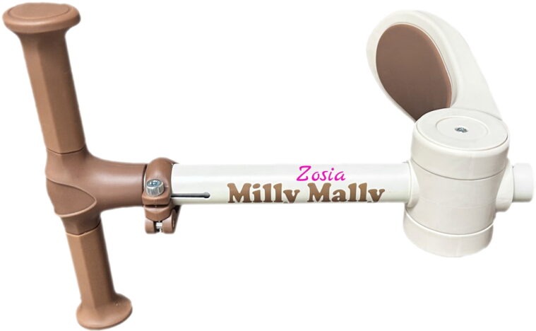 Różowe imię Zosia hulajnodze na roczek Milly Mally