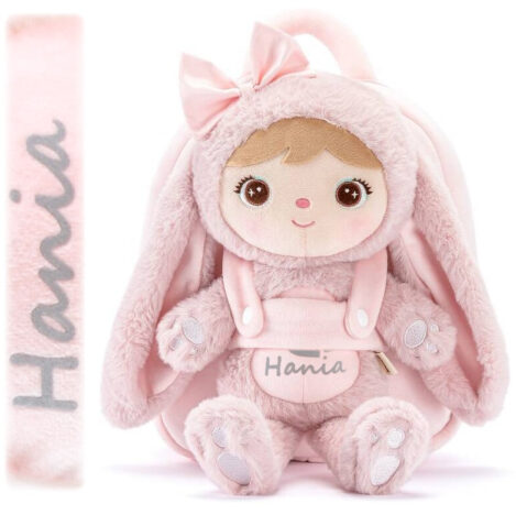 Plecak z lalką Metoo z imieniem dla dziewczynki