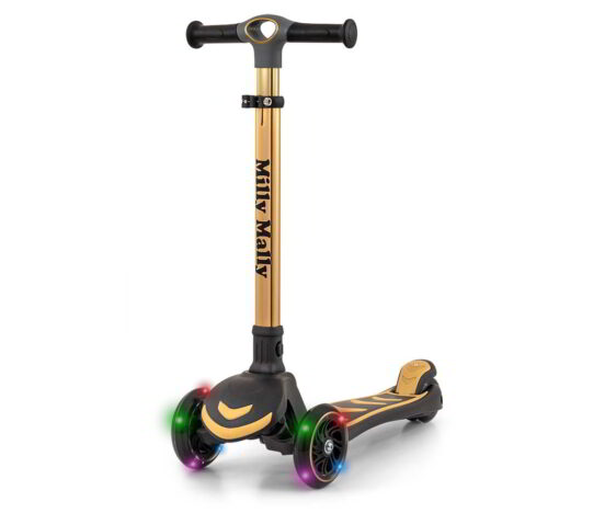 Trójkołowa hulajnoga ze świecącymi kołami Milly Mally