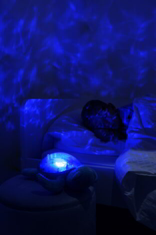 Projektor z dźwiękami działający jak lampka nocna