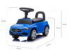 Wymiary pojazdu dla dziecka mercedes c-class s blue