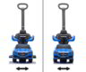 Wysuwane podnóżki w mercedes C-Class Blue Milly Mally