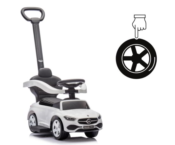 Gumowe opony w mercedes c-class deluxe white