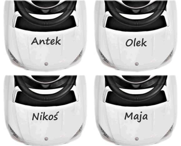 Opcje personalizacji na masce mercedesa c-class deluxe white