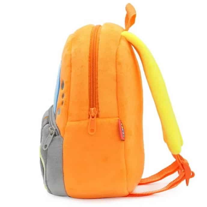 Pluszowy plecak z boku