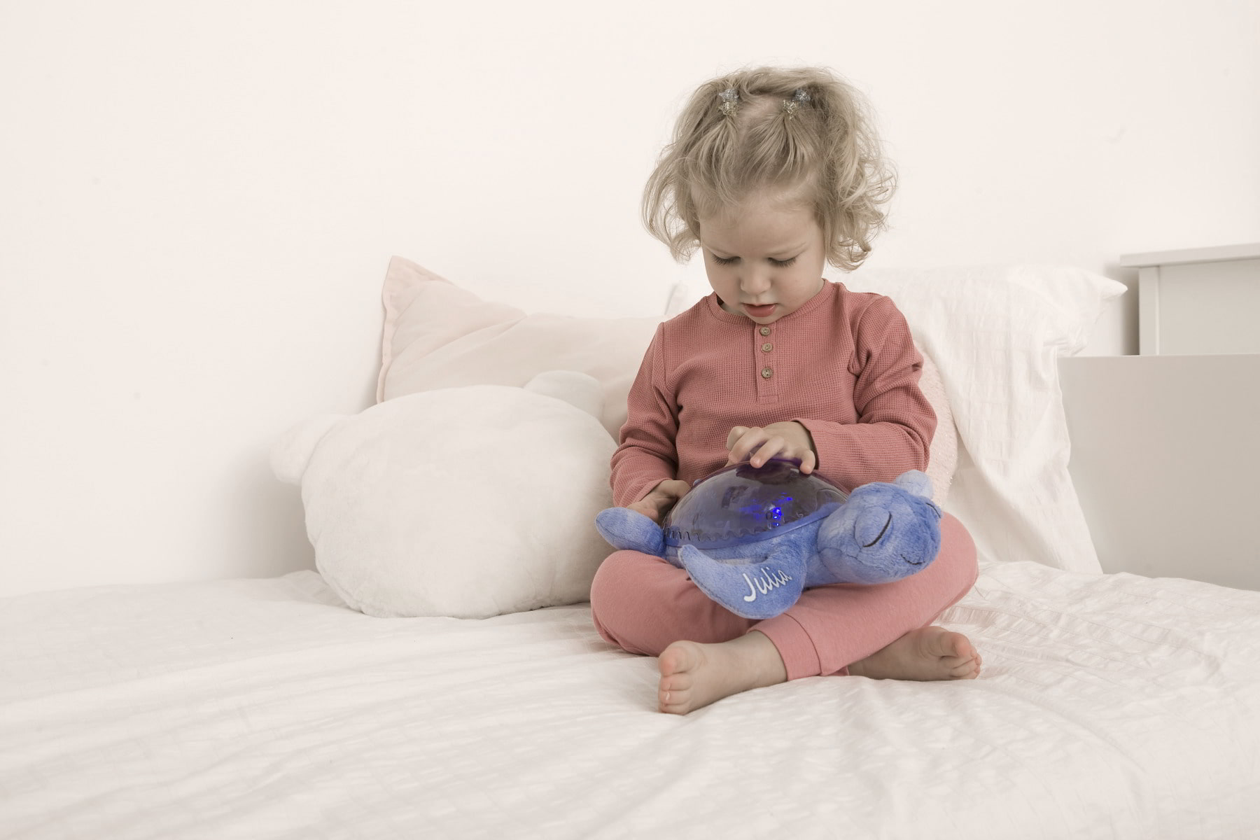 Projektor Żółw z imieniem dla dziewczynki