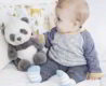 Maskotka Panda dla niemowlaka