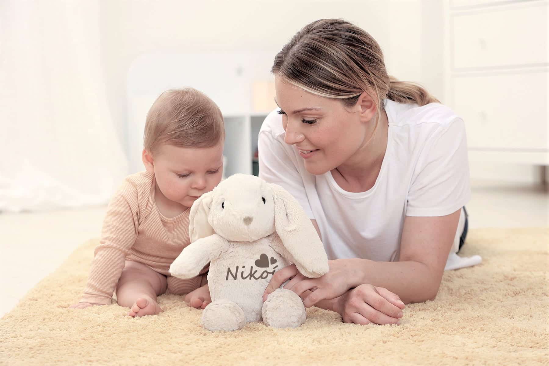 Personalizowany szumiący miś Królik