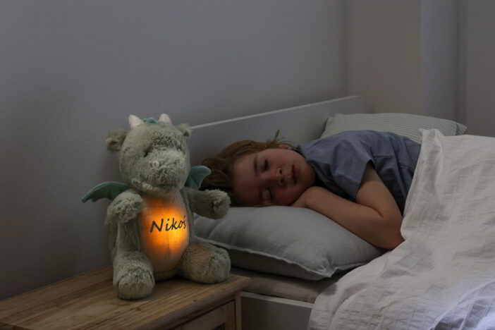 Lampka projektor z imieniem dziecka
