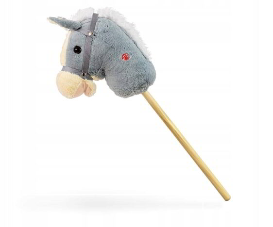 Hobby Koń na Kiju Grey