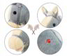 Szczegóły hobby horse konika na kiju