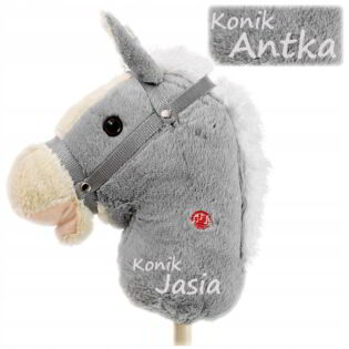 Milly Mally Hobby Koń na Kiju Grey z imieniem