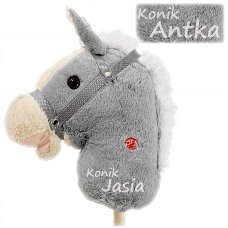 Milly Mally Hobby Koń na Kiju Grey z imieniem