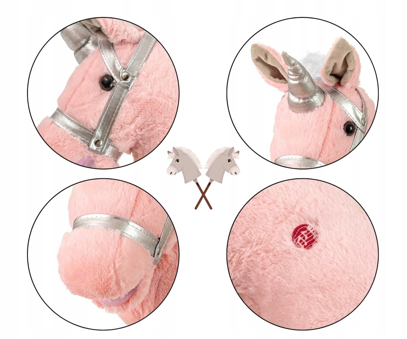 Detale hobby horse na kiju