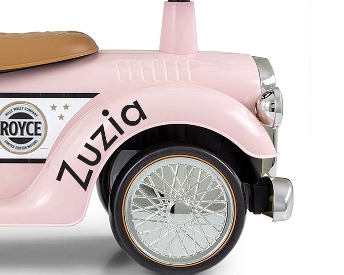 Imię Zuzia na Royce Pink