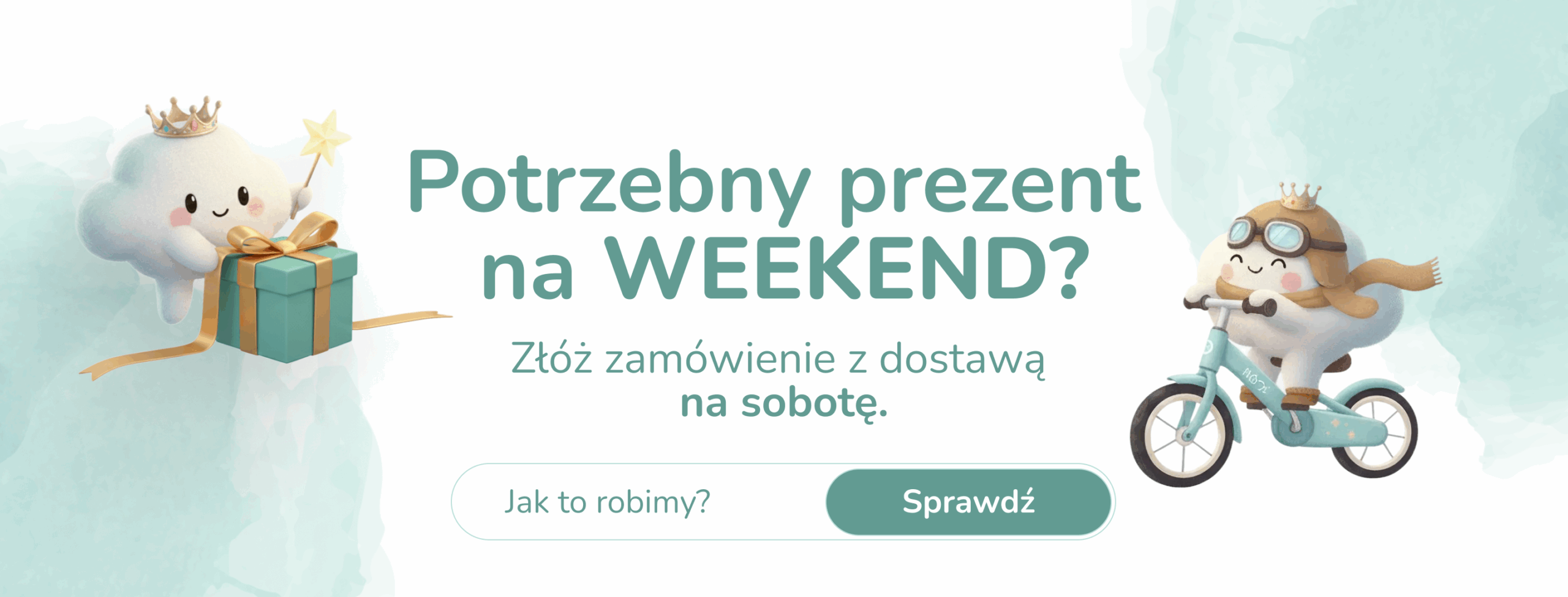 Dostawa prezentów na weekend