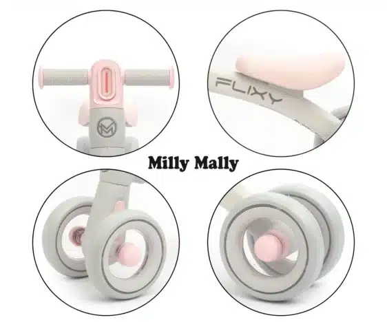 Detale rowerka flixy pink